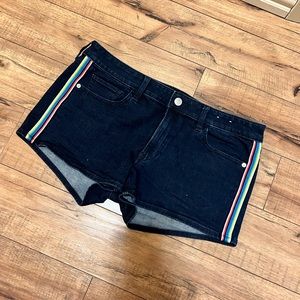 Express denim shorts